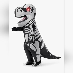 Full Body Skeleton T-Rex Child's Inflatable Costume